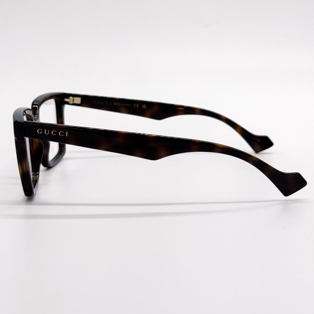 NEW GUCCI EYEGLASSES GG1540O 002 HAVANA UNISEX EYEWEAR GUCCI - Picture 6 of 10